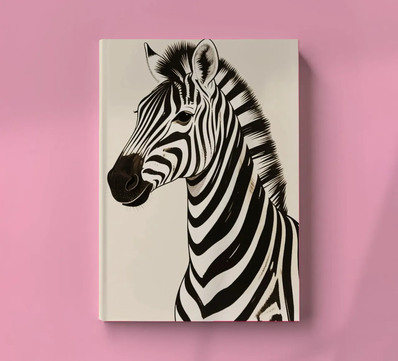Zebra notebook by knowledge