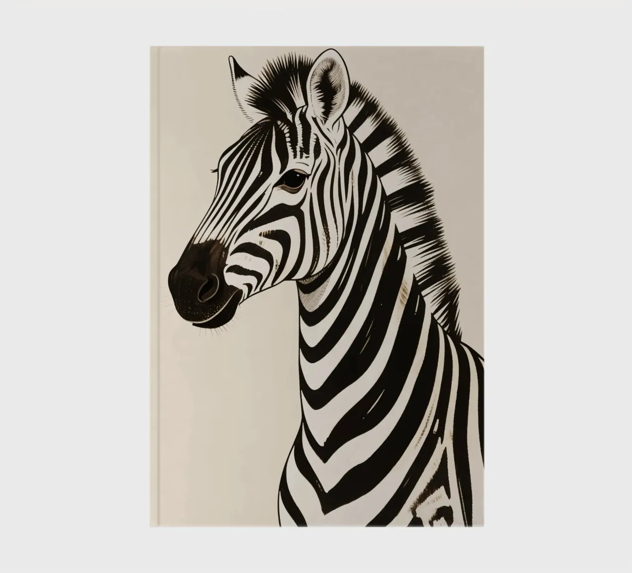 Zebra notebook by knowledge
