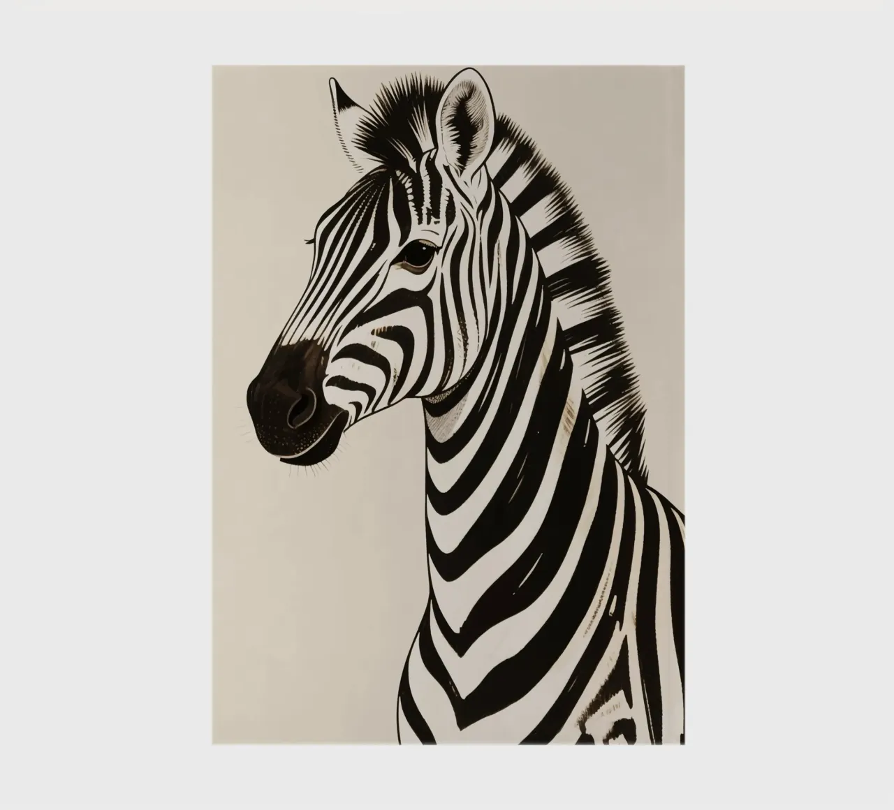 Zebra notebook by knowledge