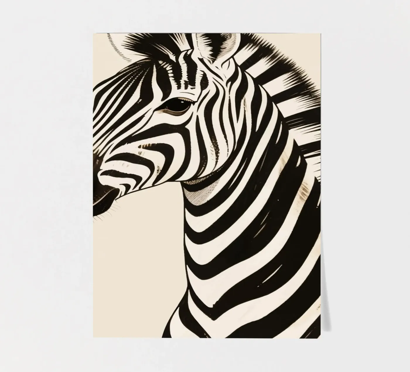Zebra sticker sheet by knowledge