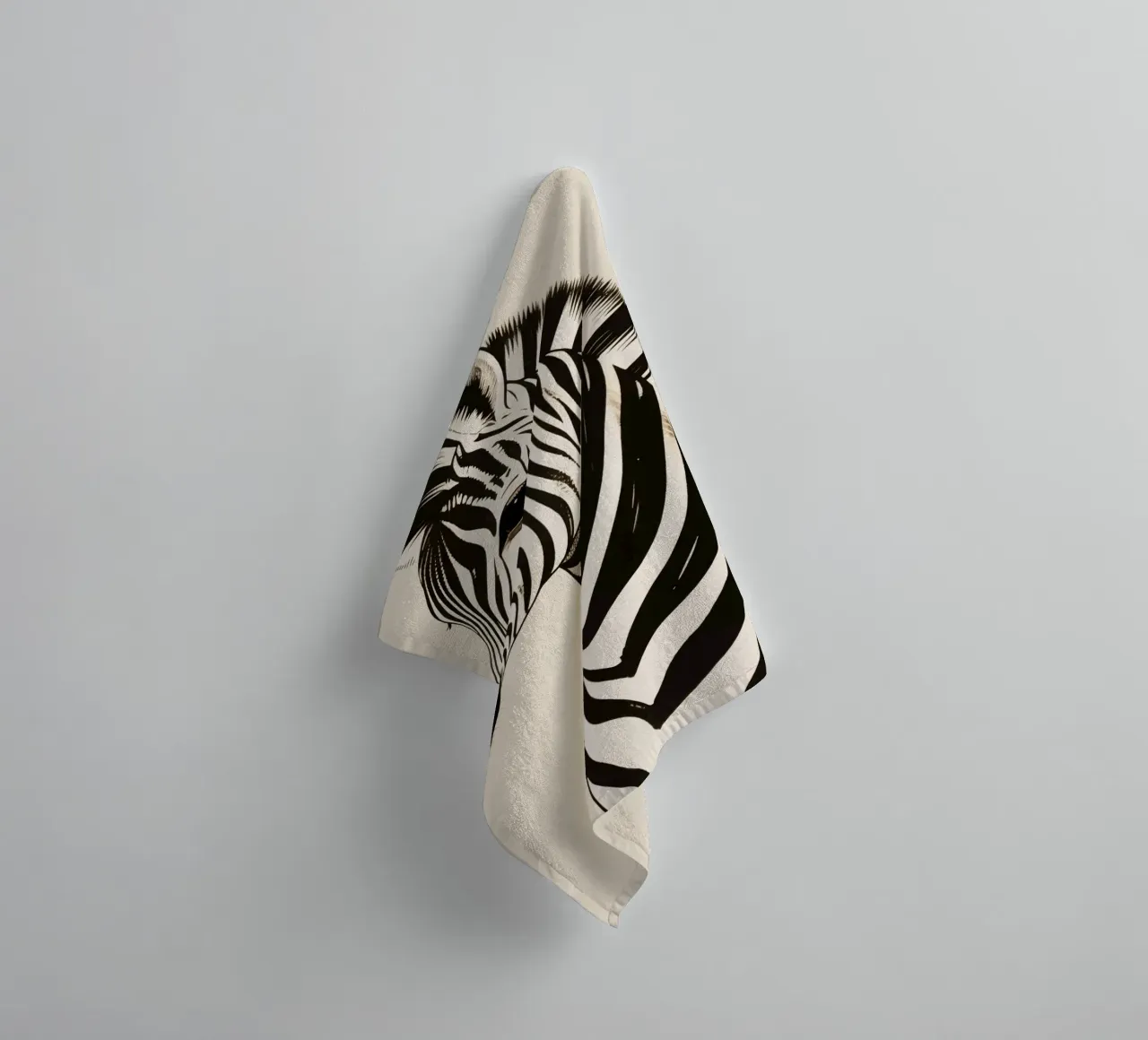 Zebra asciugamano da bagno da knowledge
