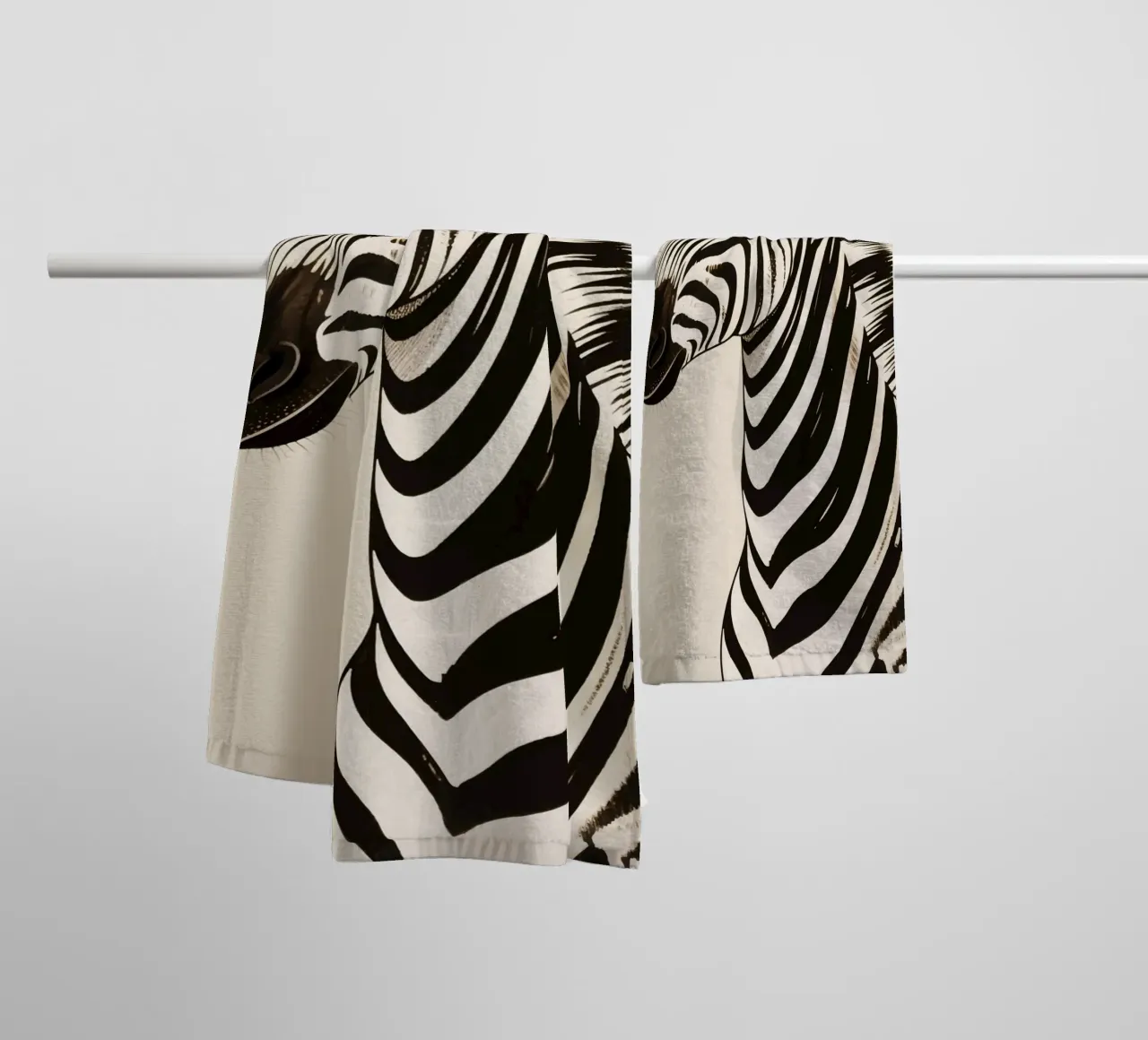 Zebra asciugamano da bagno da knowledge