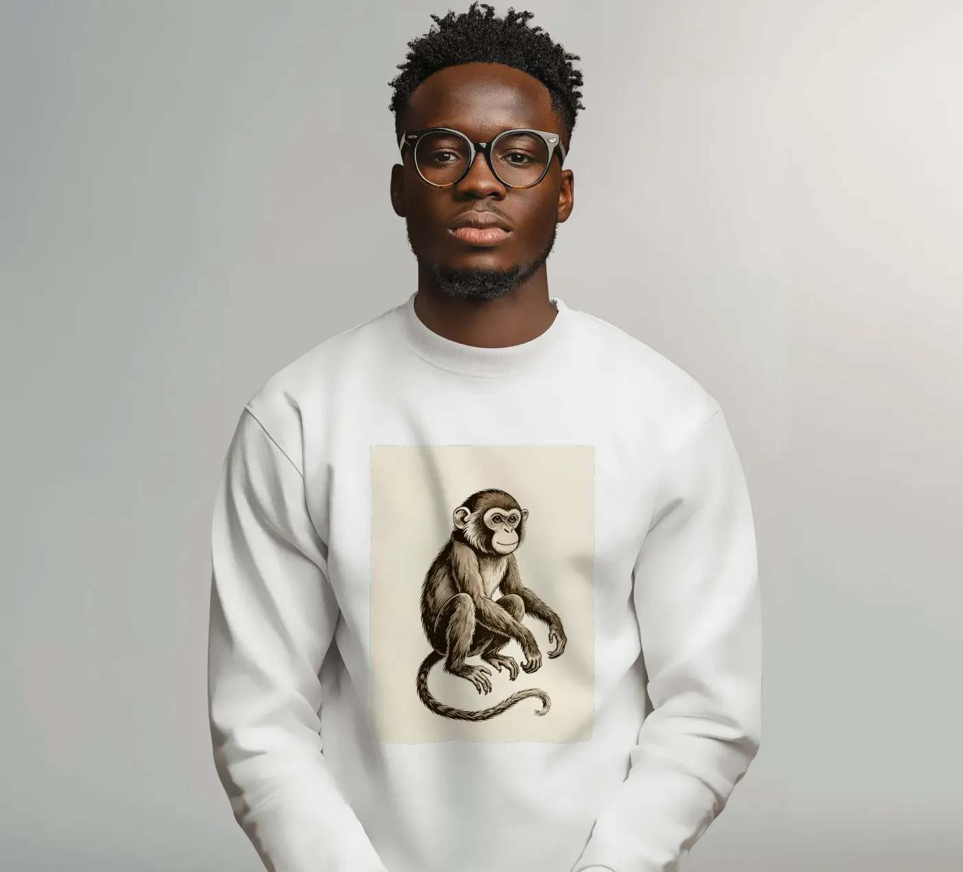 Scimmia felpa da knowledge