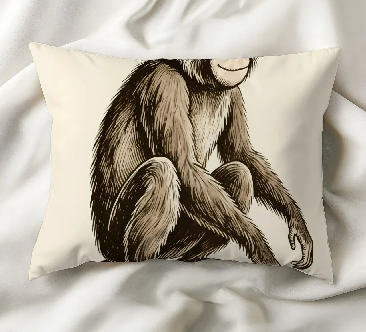 Scimmia cuscino da knowledge