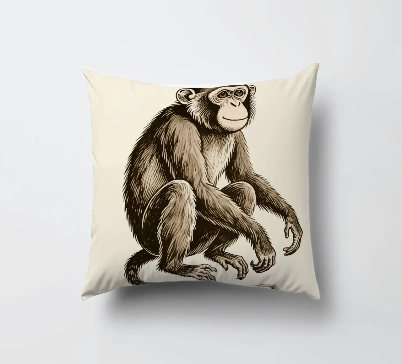 Scimmia cuscino da knowledge