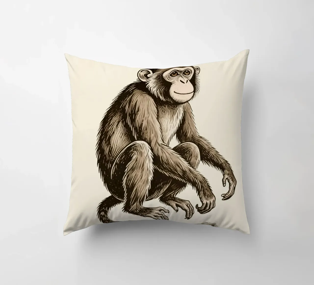Scimmia cuscino da knowledge