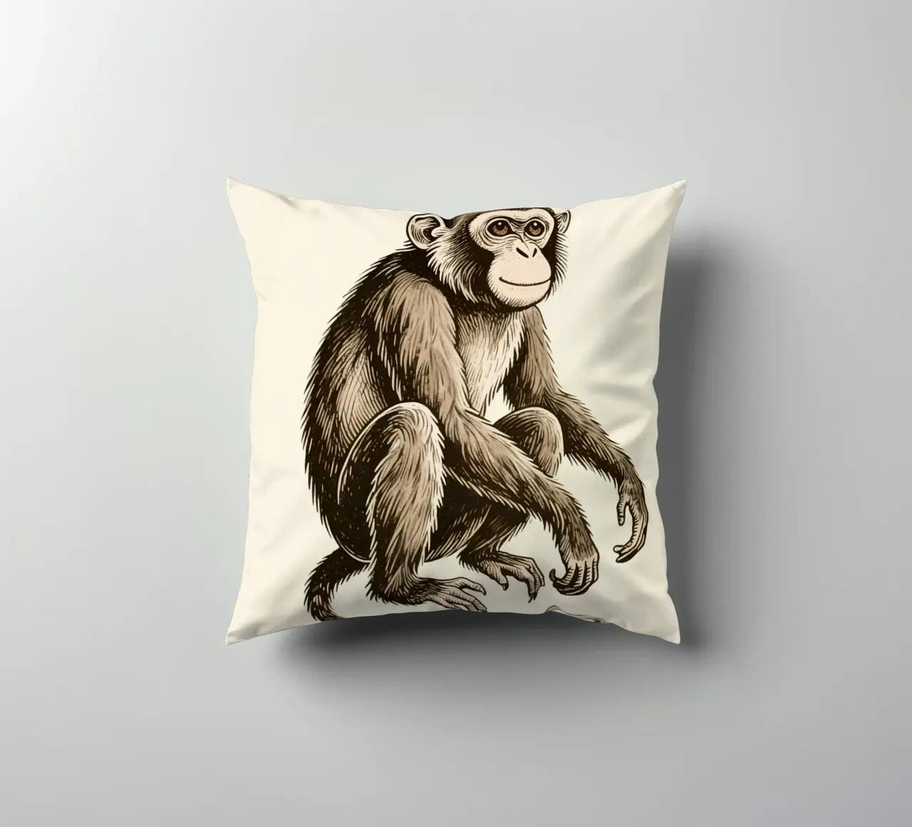 Scimmia cuscino da knowledge