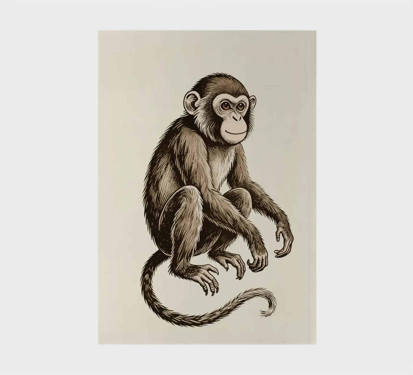Monkey notebook by knowledge