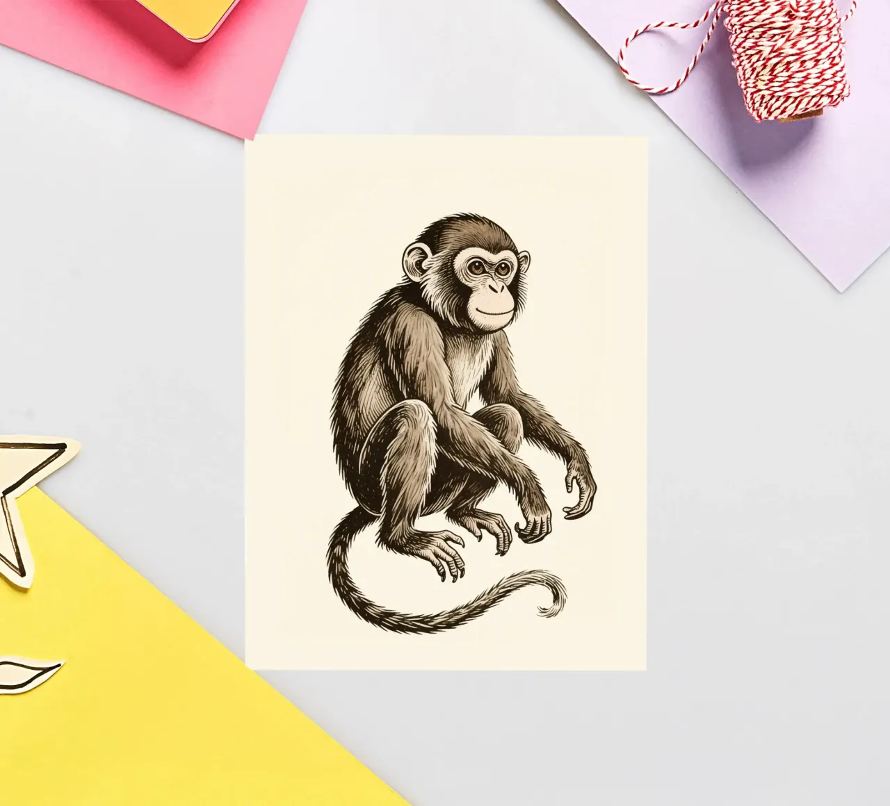 Monkey sticker by knowledge