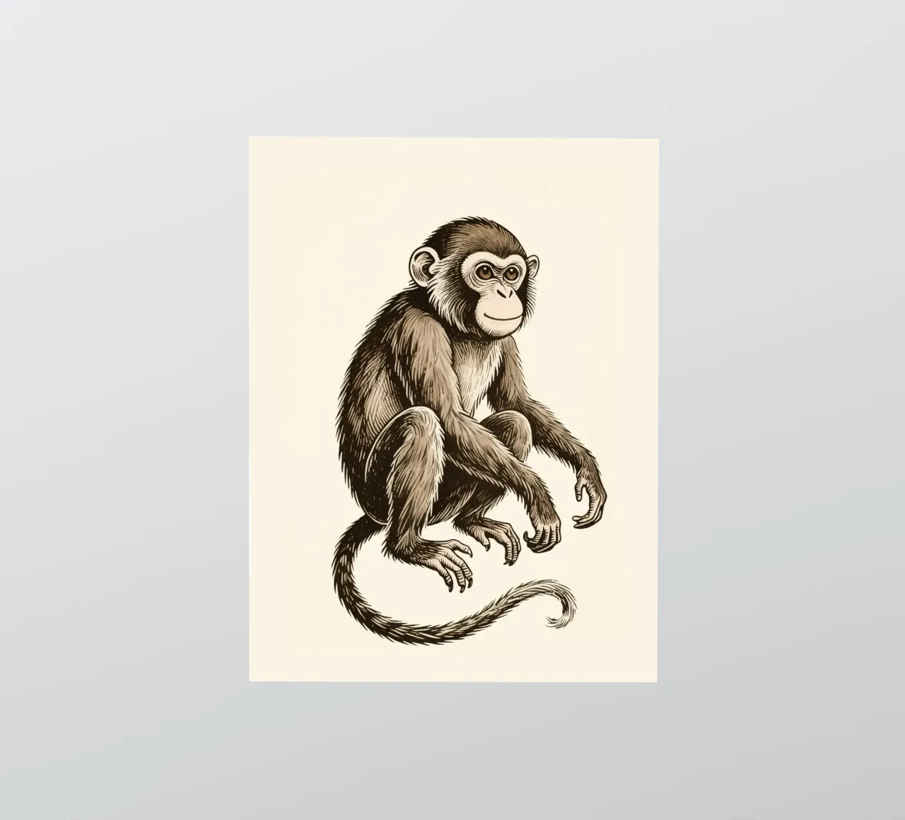 Monkey sticker by knowledge