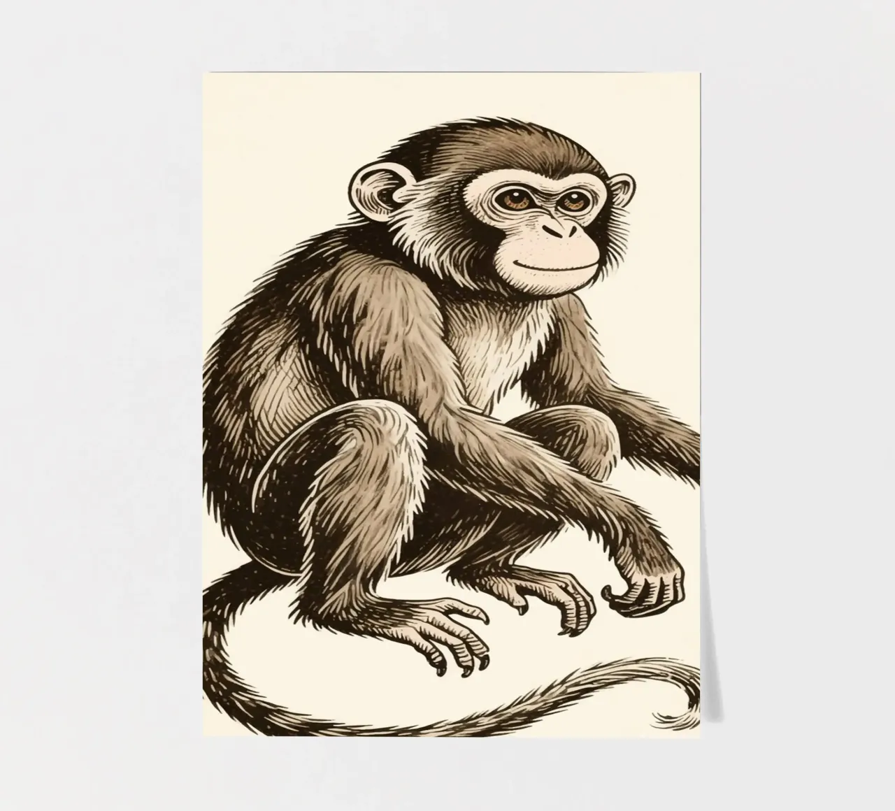 Monkey sticker sheet by knowledge