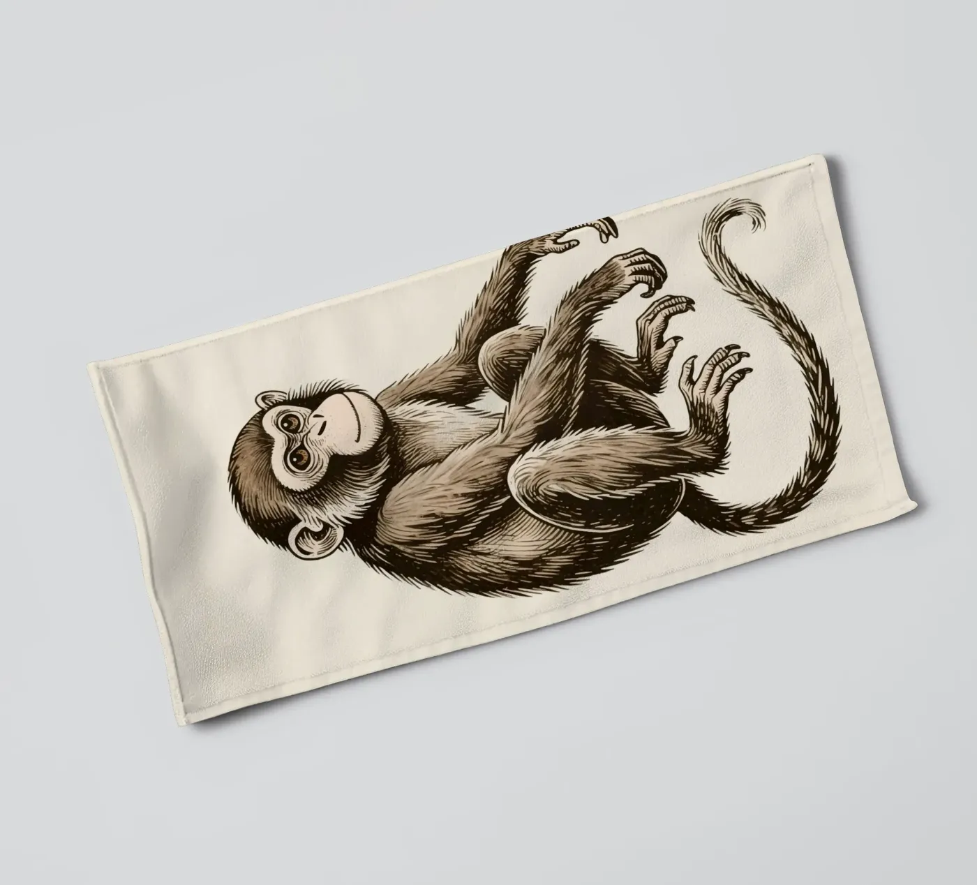 Monkey towel by knowledge