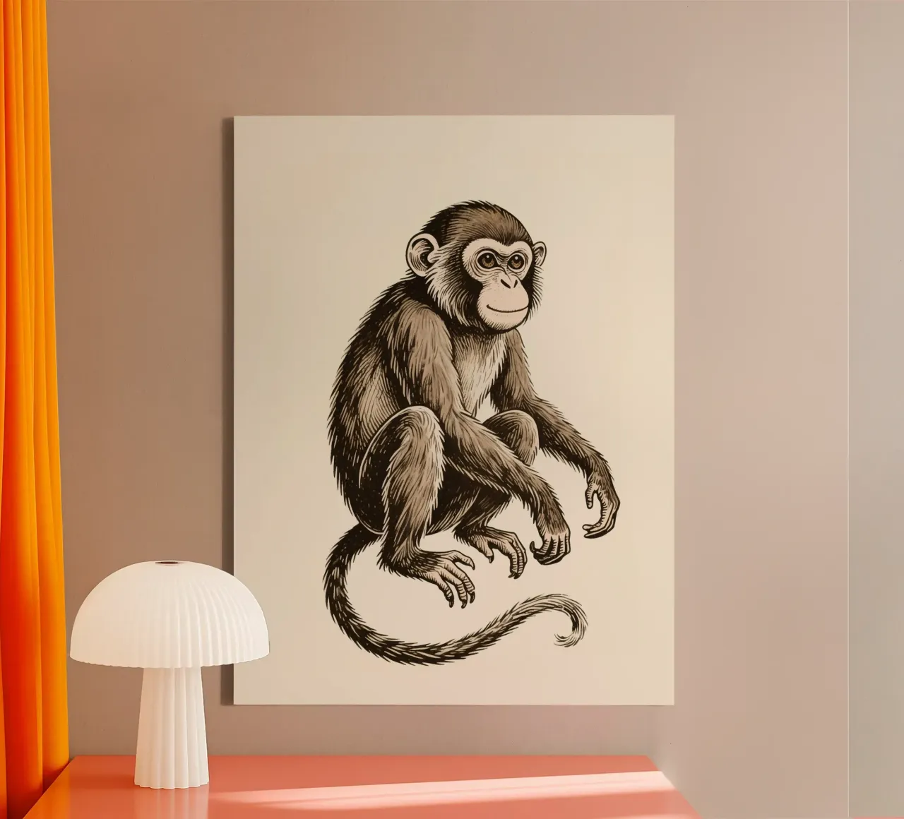 Aap canvas met Baklijst van knowledge