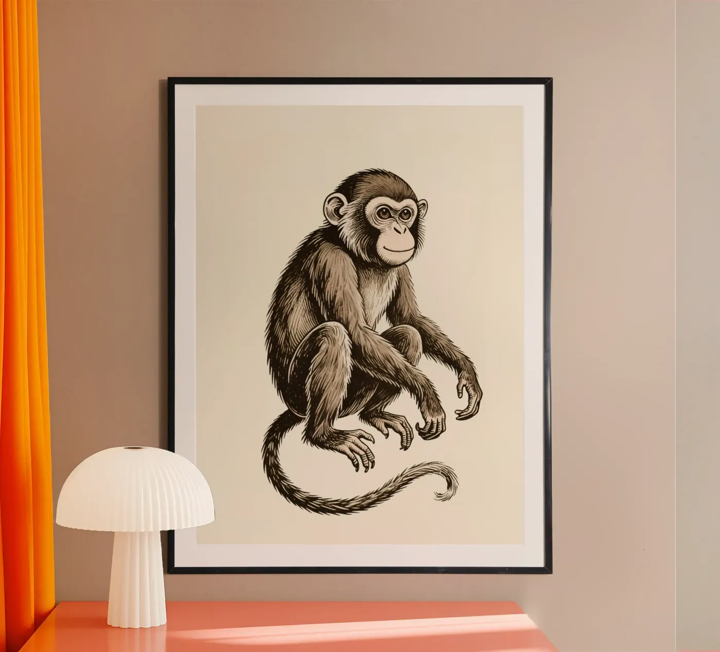 Affe Poster von knowledge