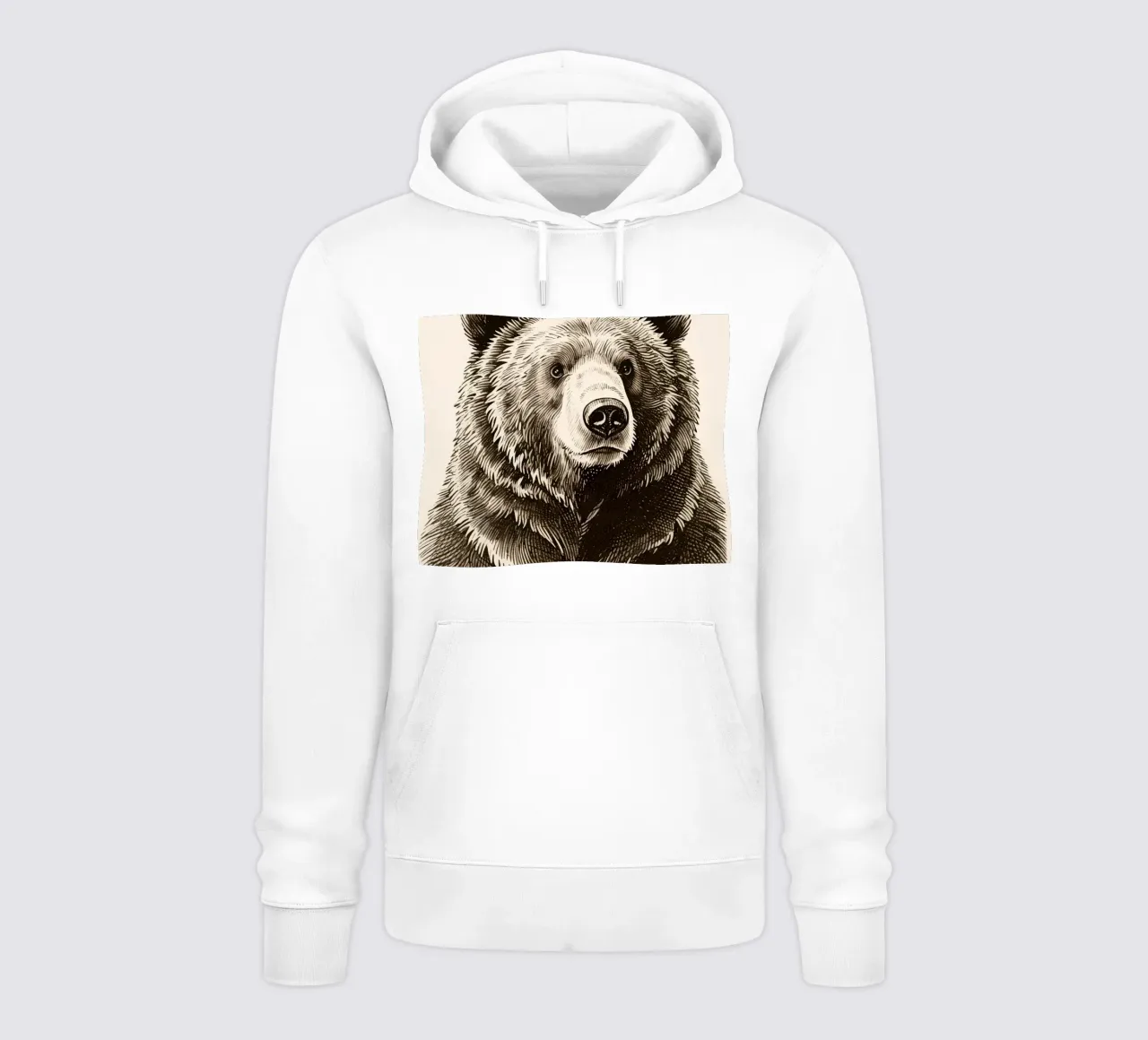 Orso felpa con cappuccio da knowledge