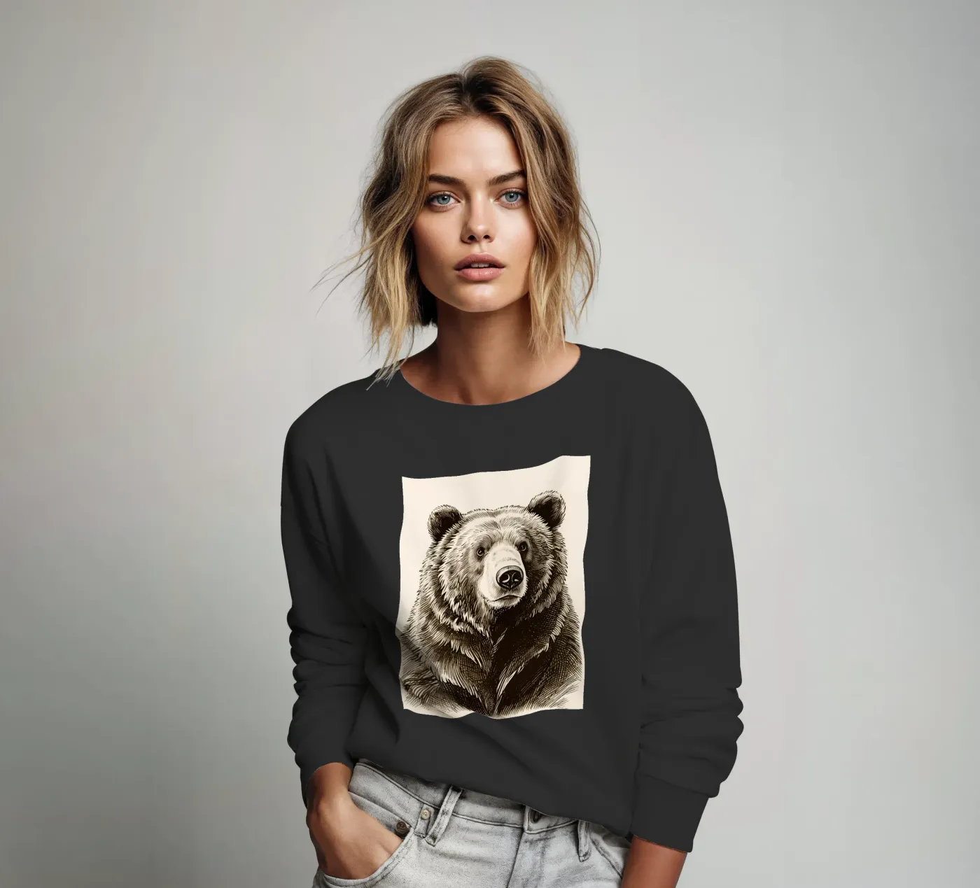 Orso felpa da knowledge