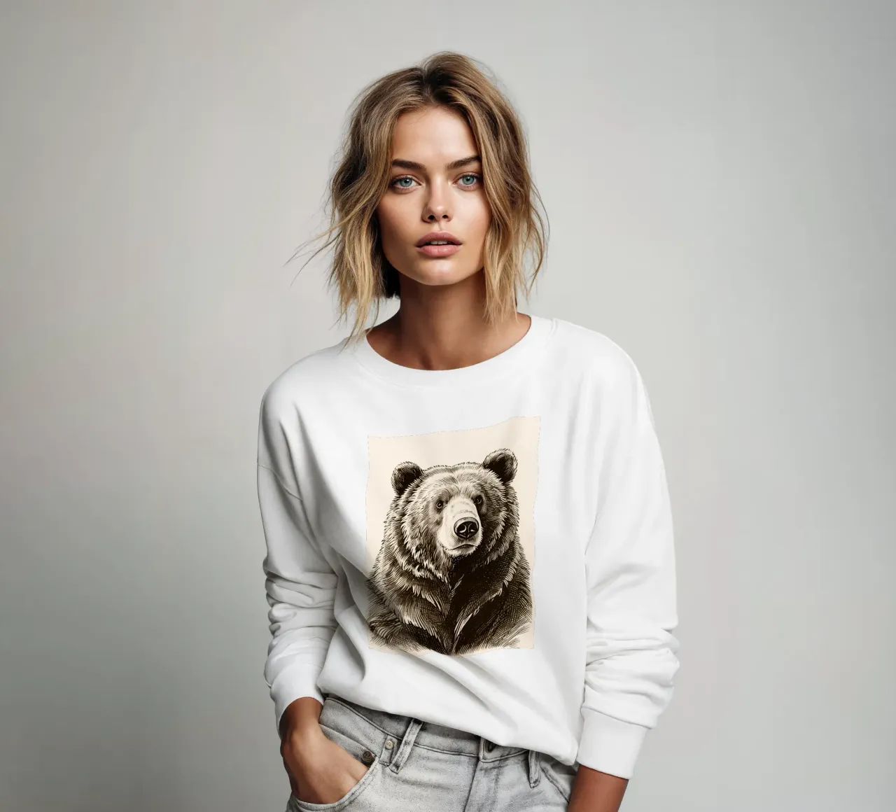 Orso felpa da knowledge