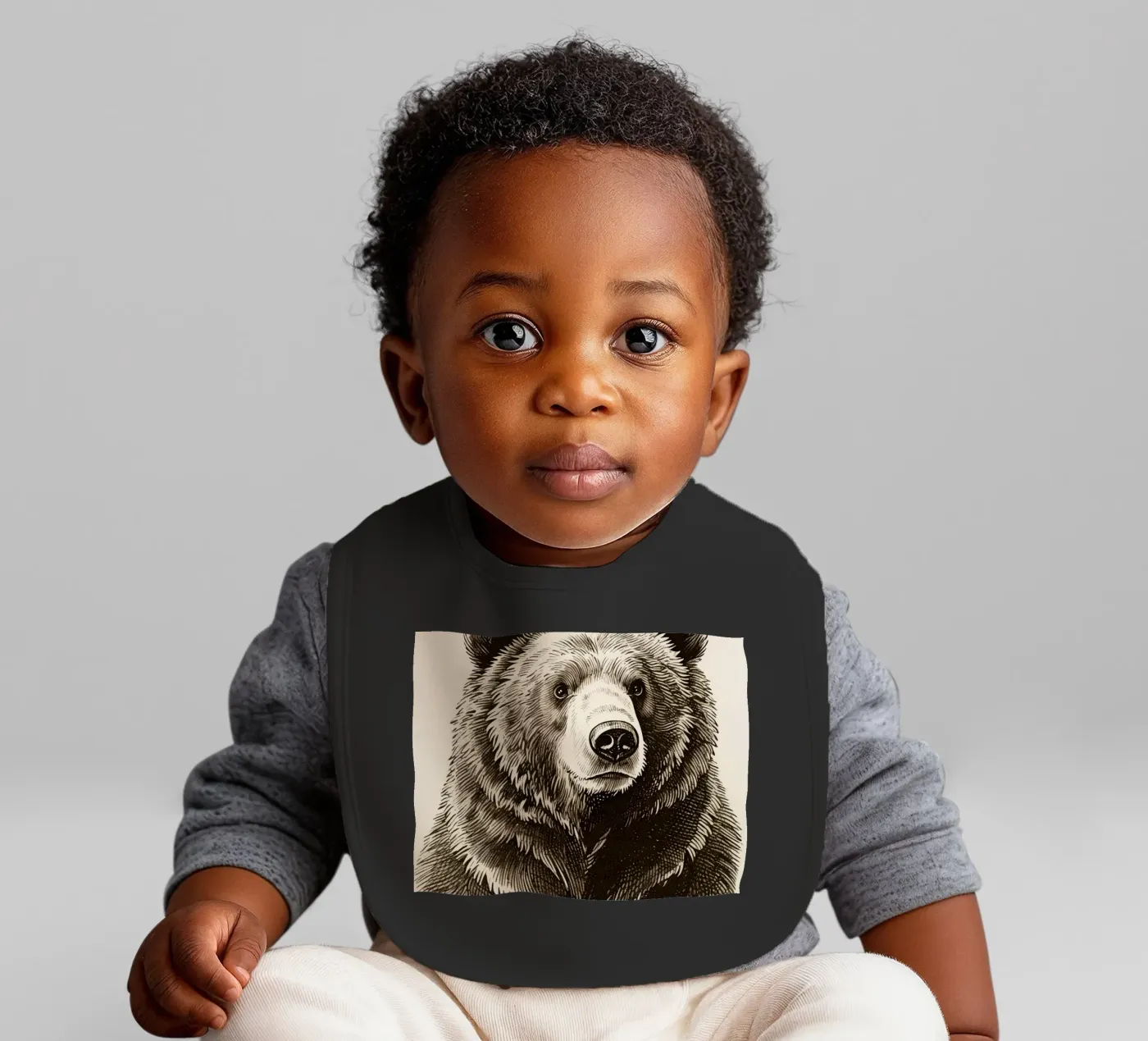 Bear Babylätzchen von knowledge