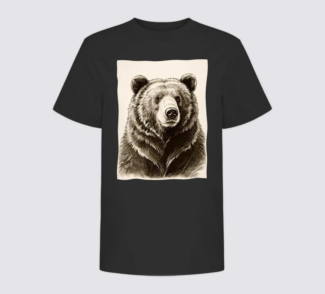 Orso t-shirt bambini da knowledge