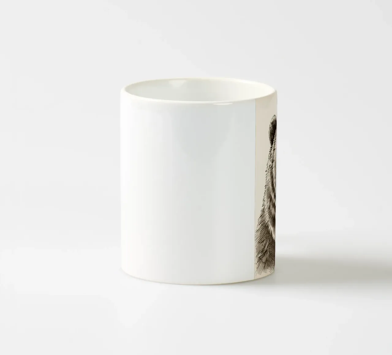 Orso tazza in ceramica da knowledge
