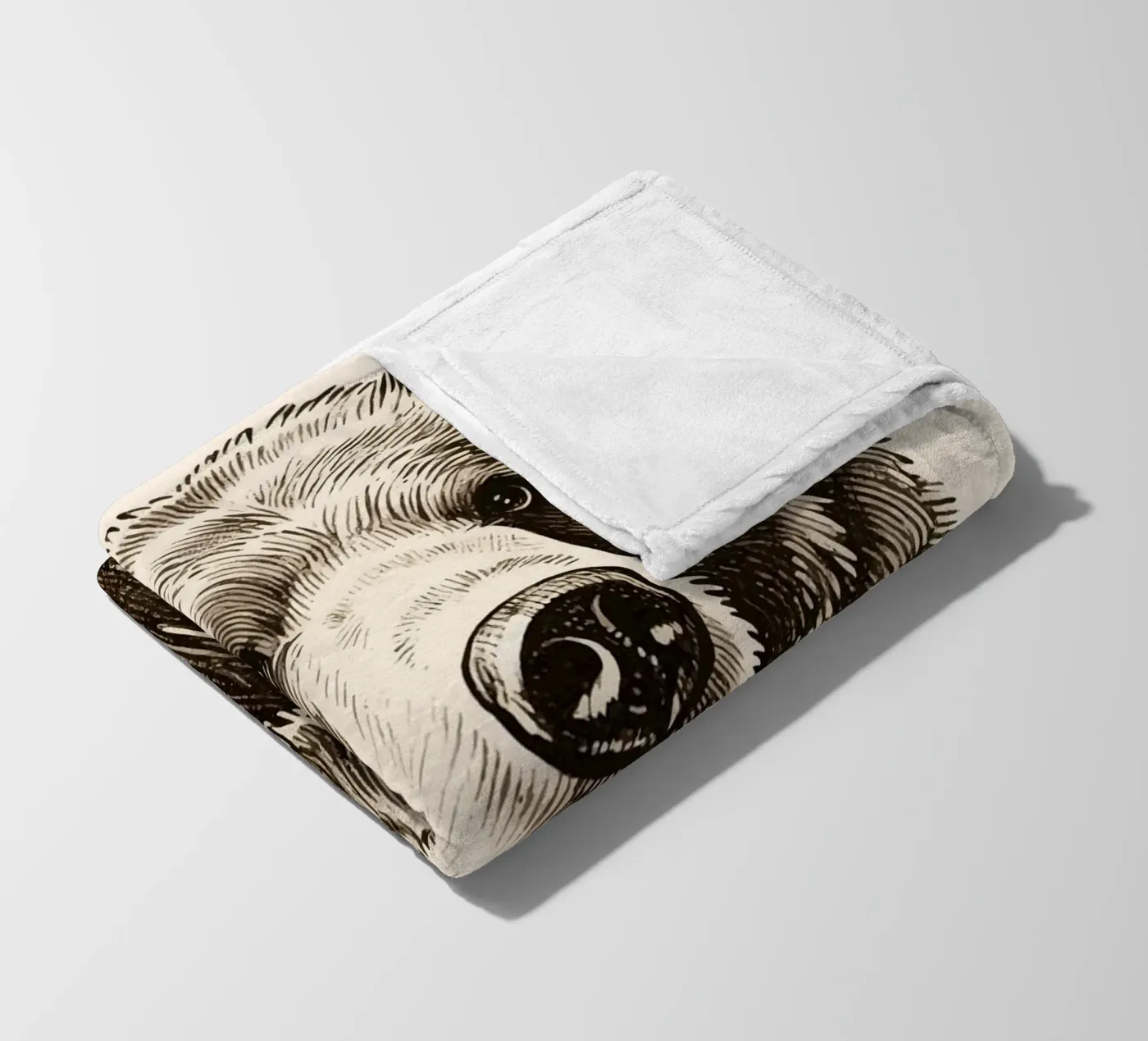 Bear coperta in pile da knowledge