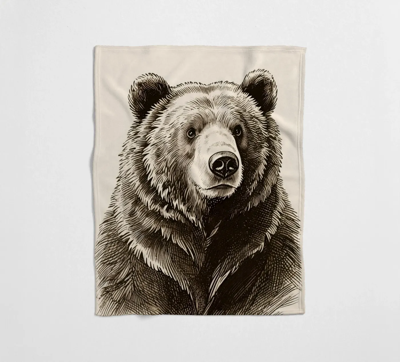 Bear coperta in pile da knowledge