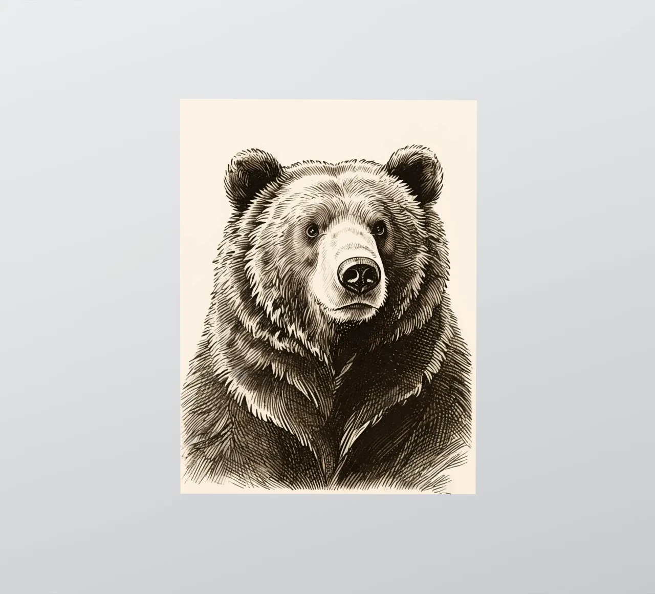 Bear sticker by knowledge