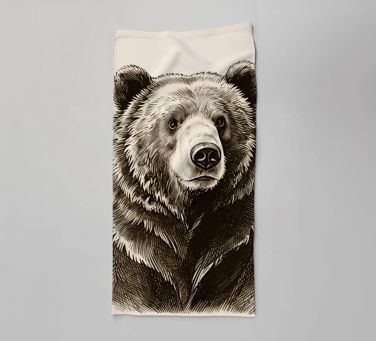 Bear towel by knowledge