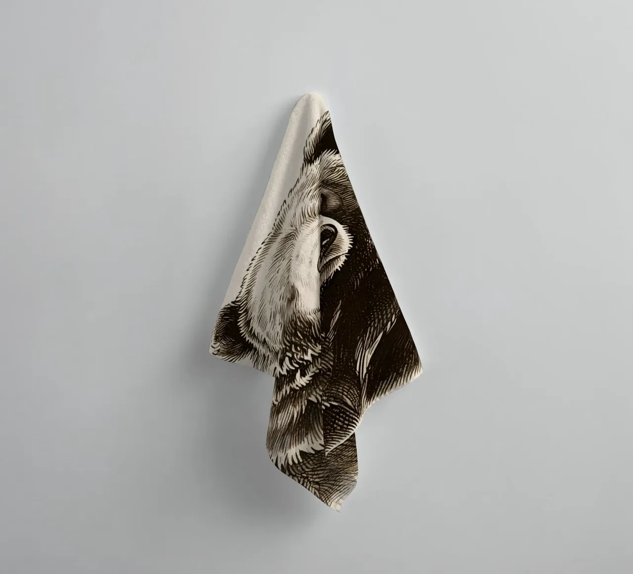 Bear towel by knowledge