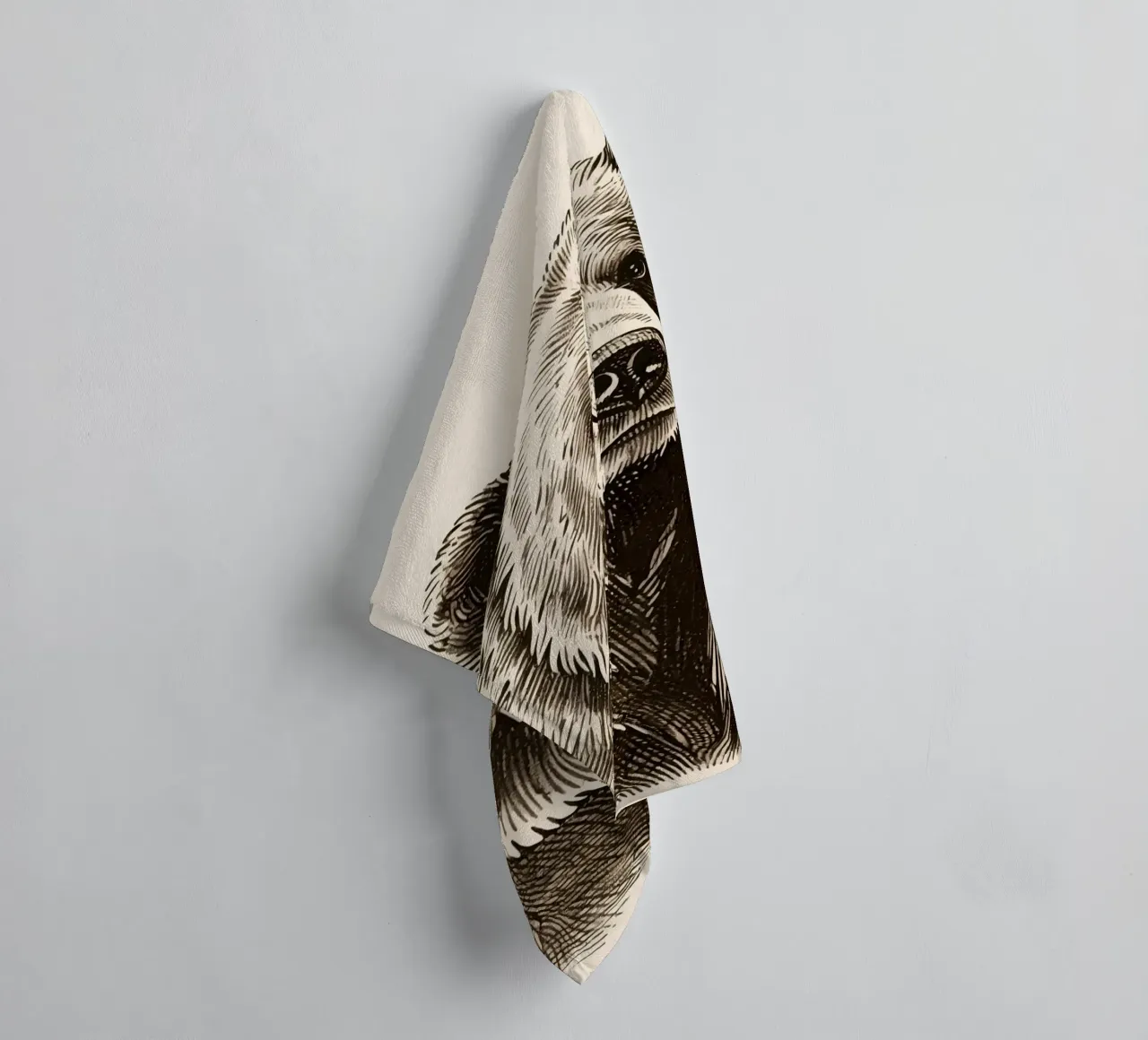 Bear towel by knowledge