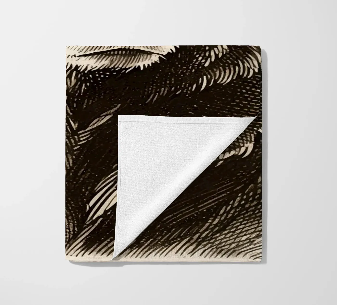 Bear beach towel by knowledge