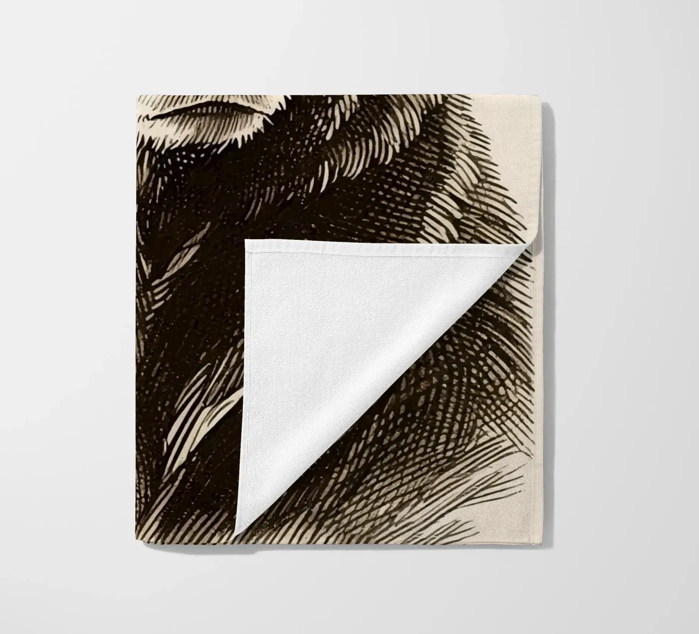 Bear beach towel by knowledge