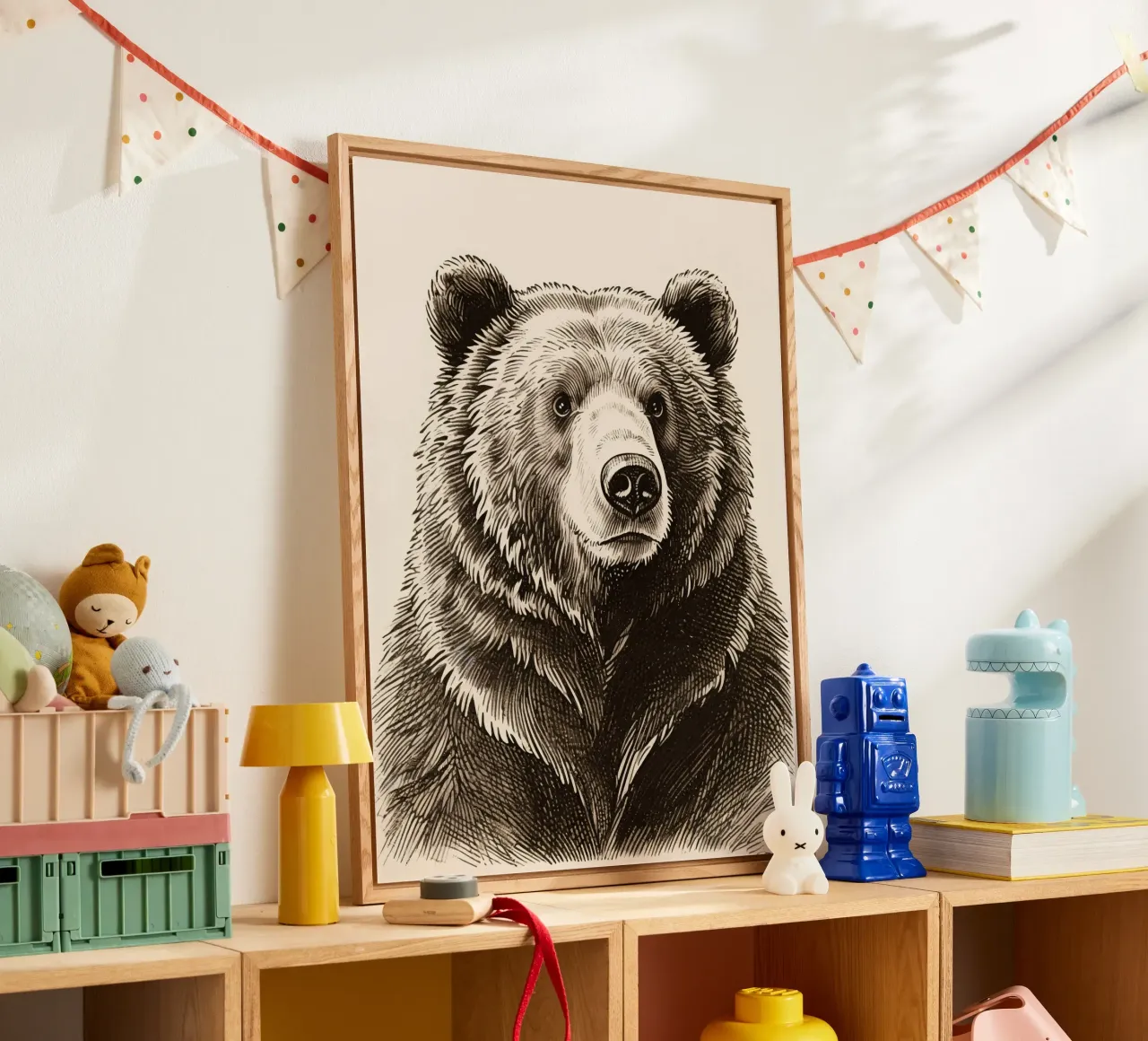 Orso plexiglass da knowledge