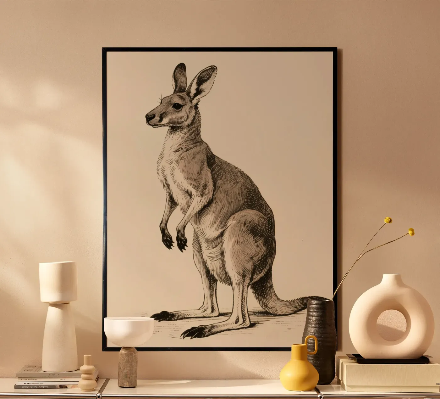Kangaroo poster by knowledge