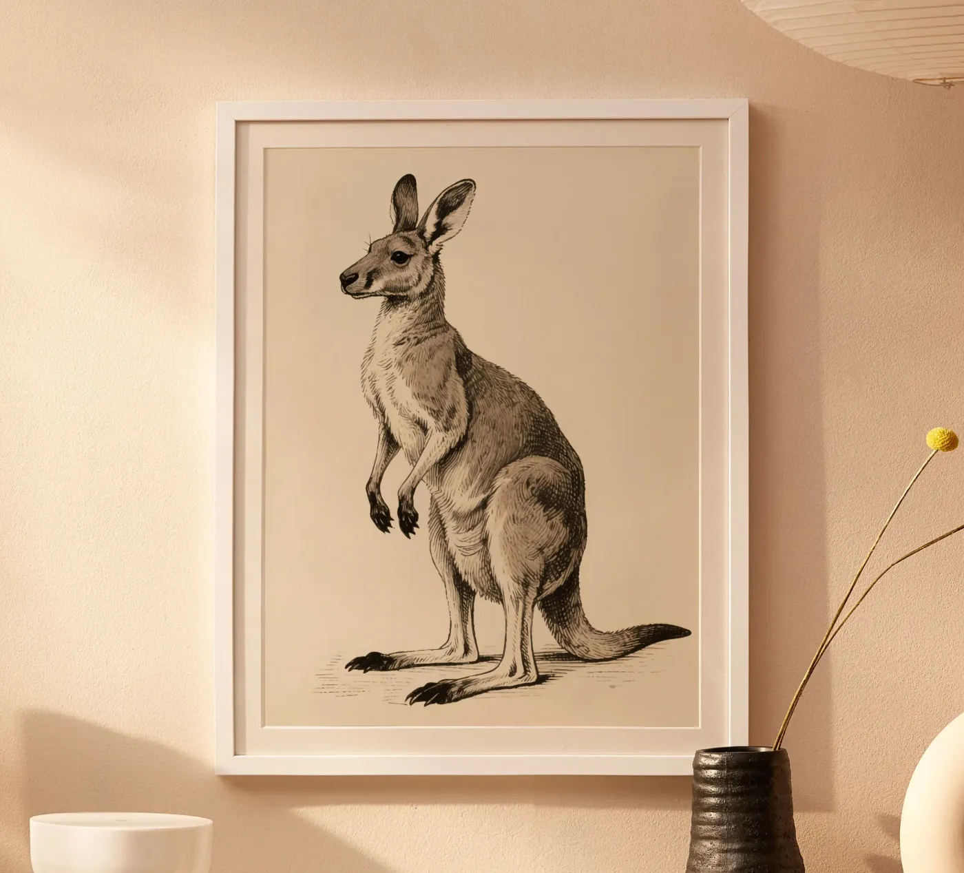 Kangaroo poster by knowledge