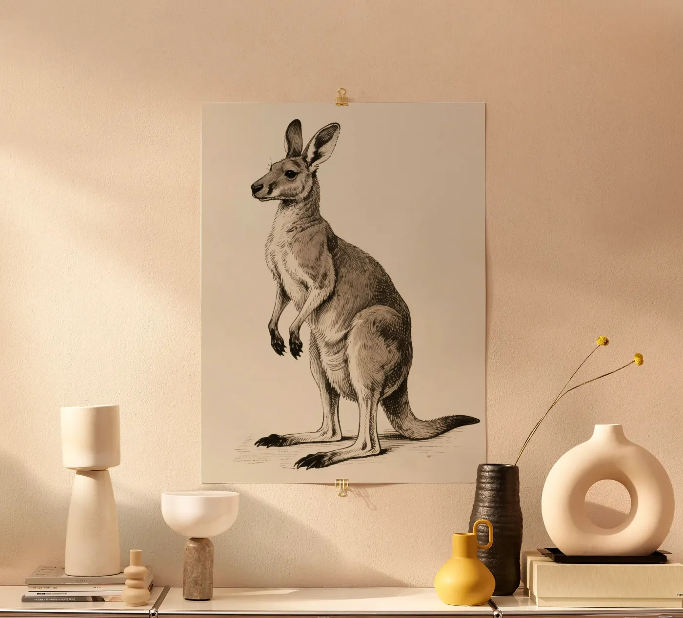 Kangaroo poster by knowledge