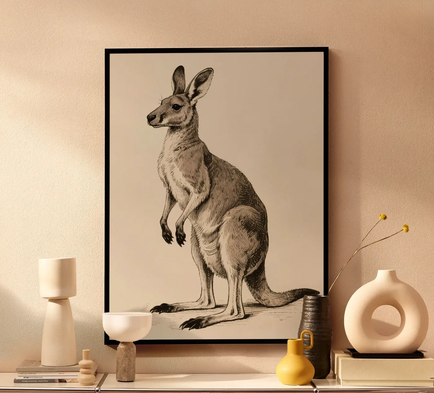 Kangaroo poster by knowledge