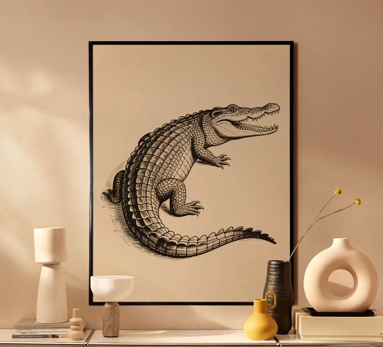 Crocodile poster da knowledge