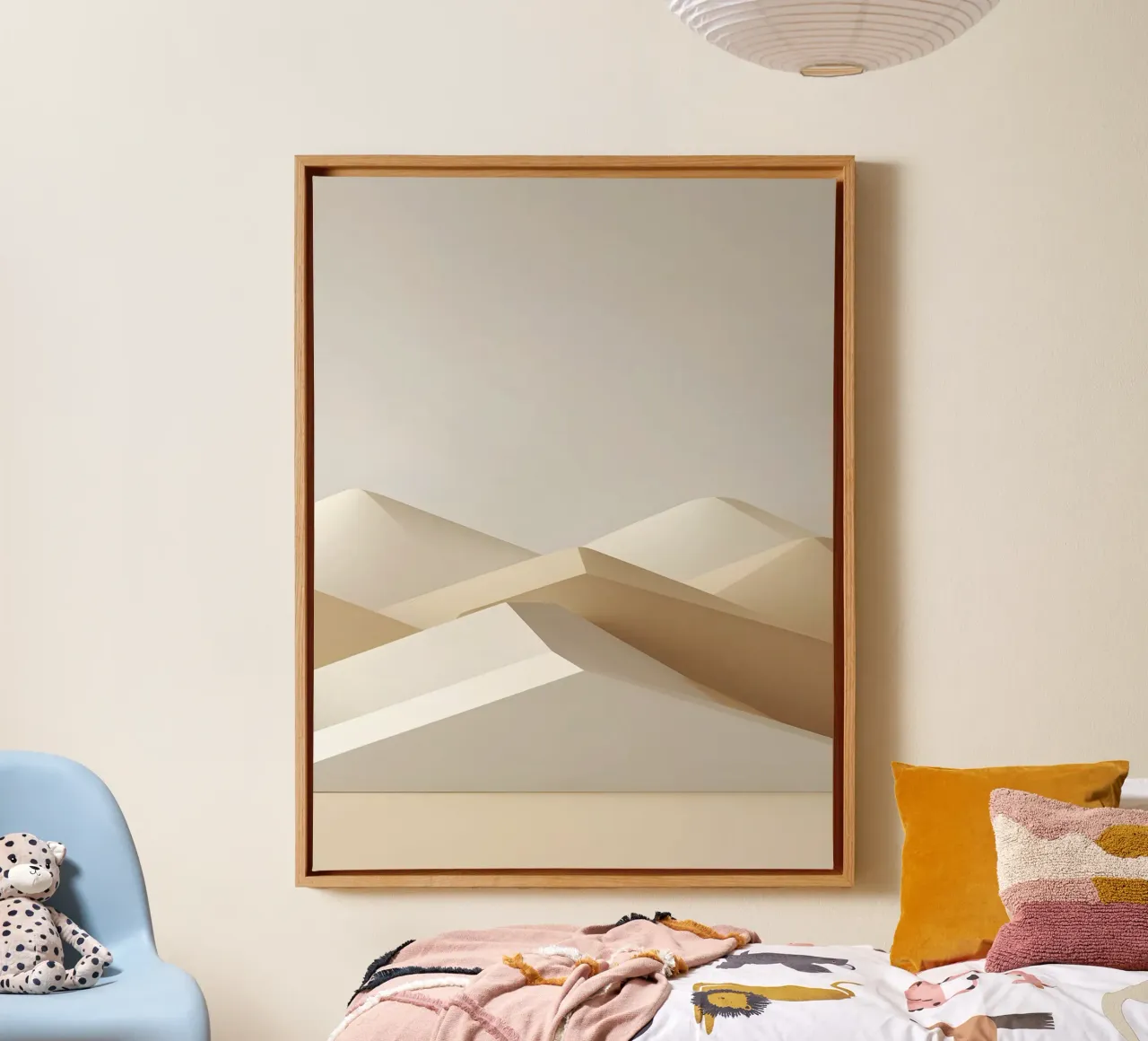 Linea Horizon tela con Cornice a cassetta da The Green Room
