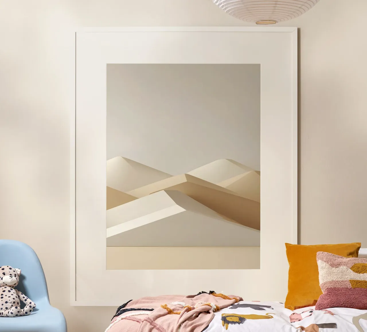 Linea Horizon poster con telaio in plastica da The Green Room