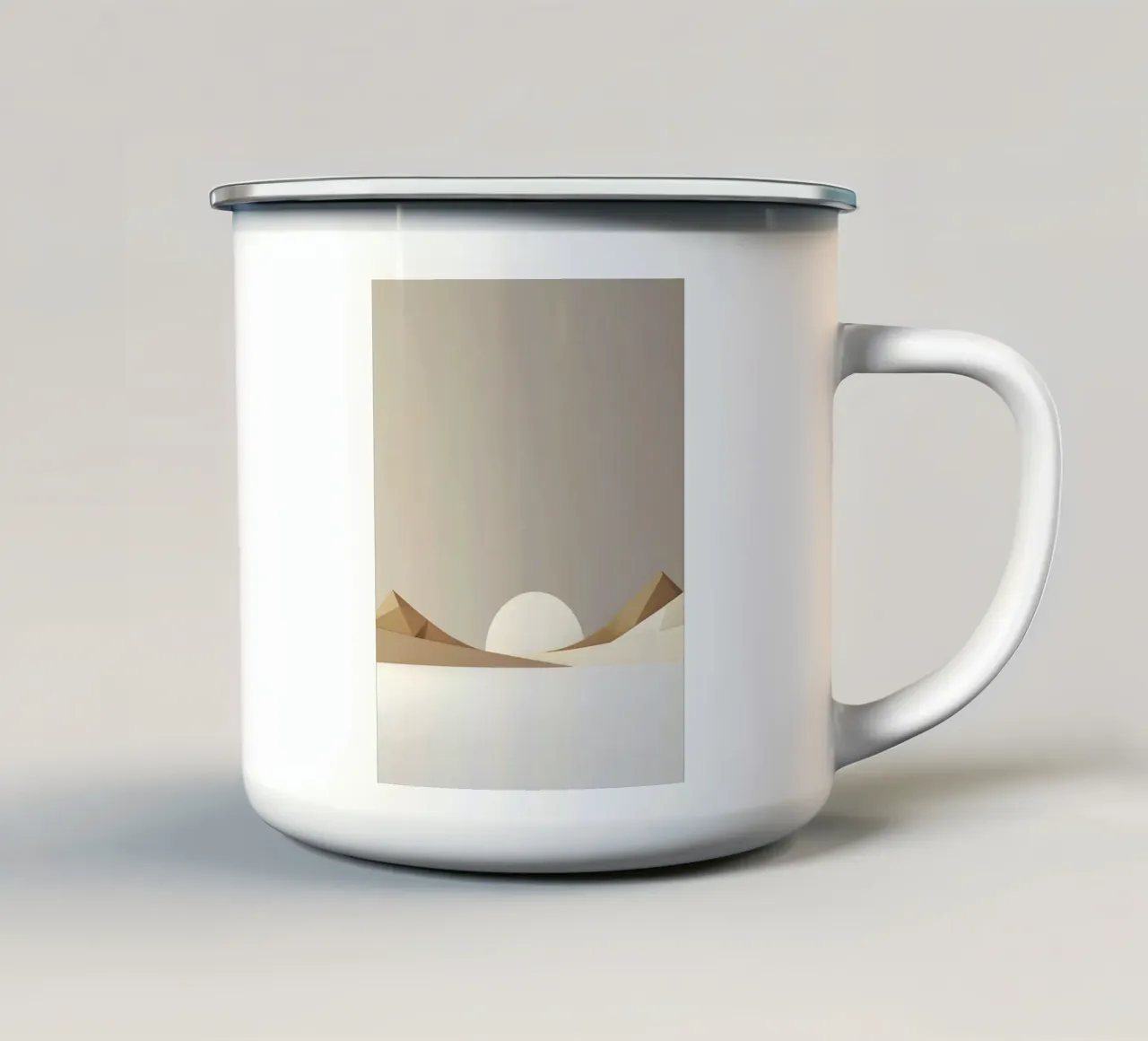 Linea Horizon tazza in smalto da Botanical Gallery
