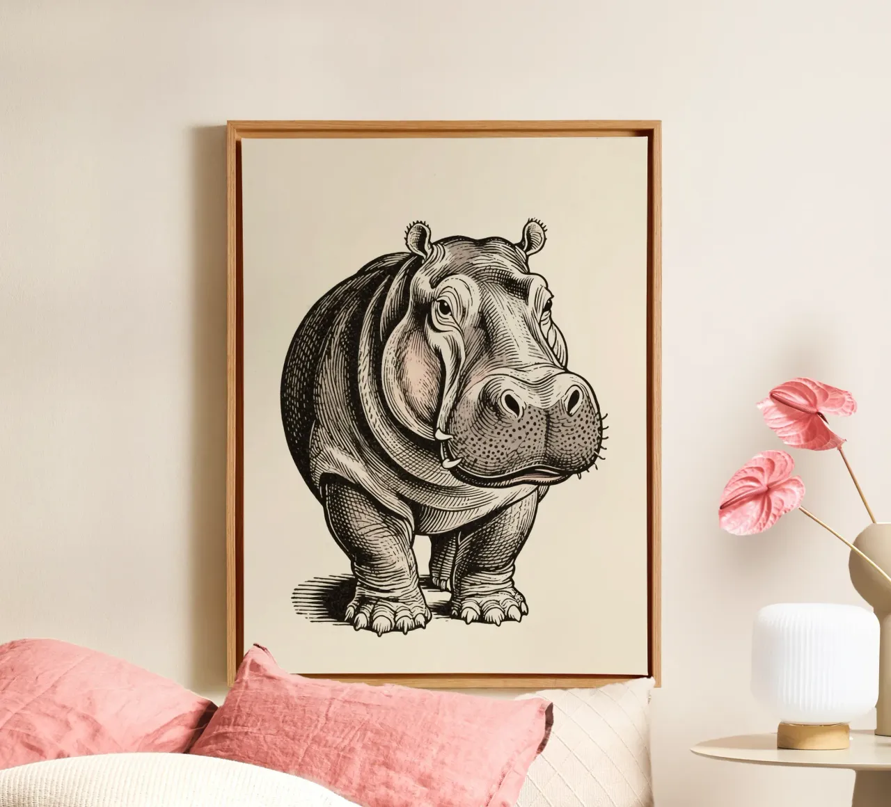 Hippo canvas met Baklijst van knowledge