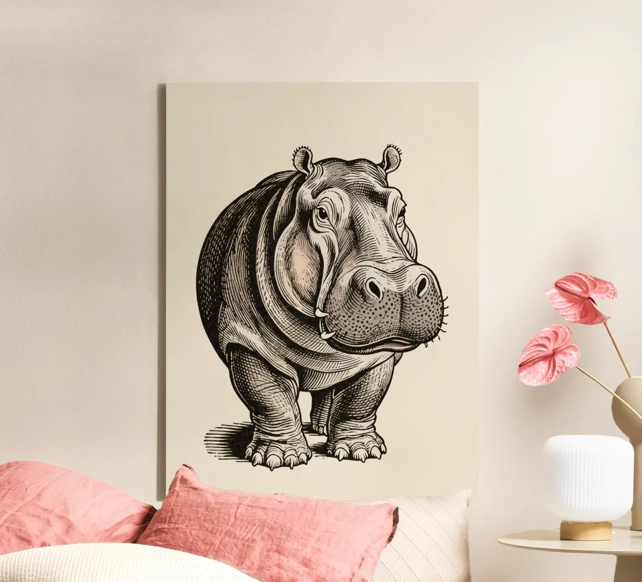 Hippo canvas met Baklijst van knowledge