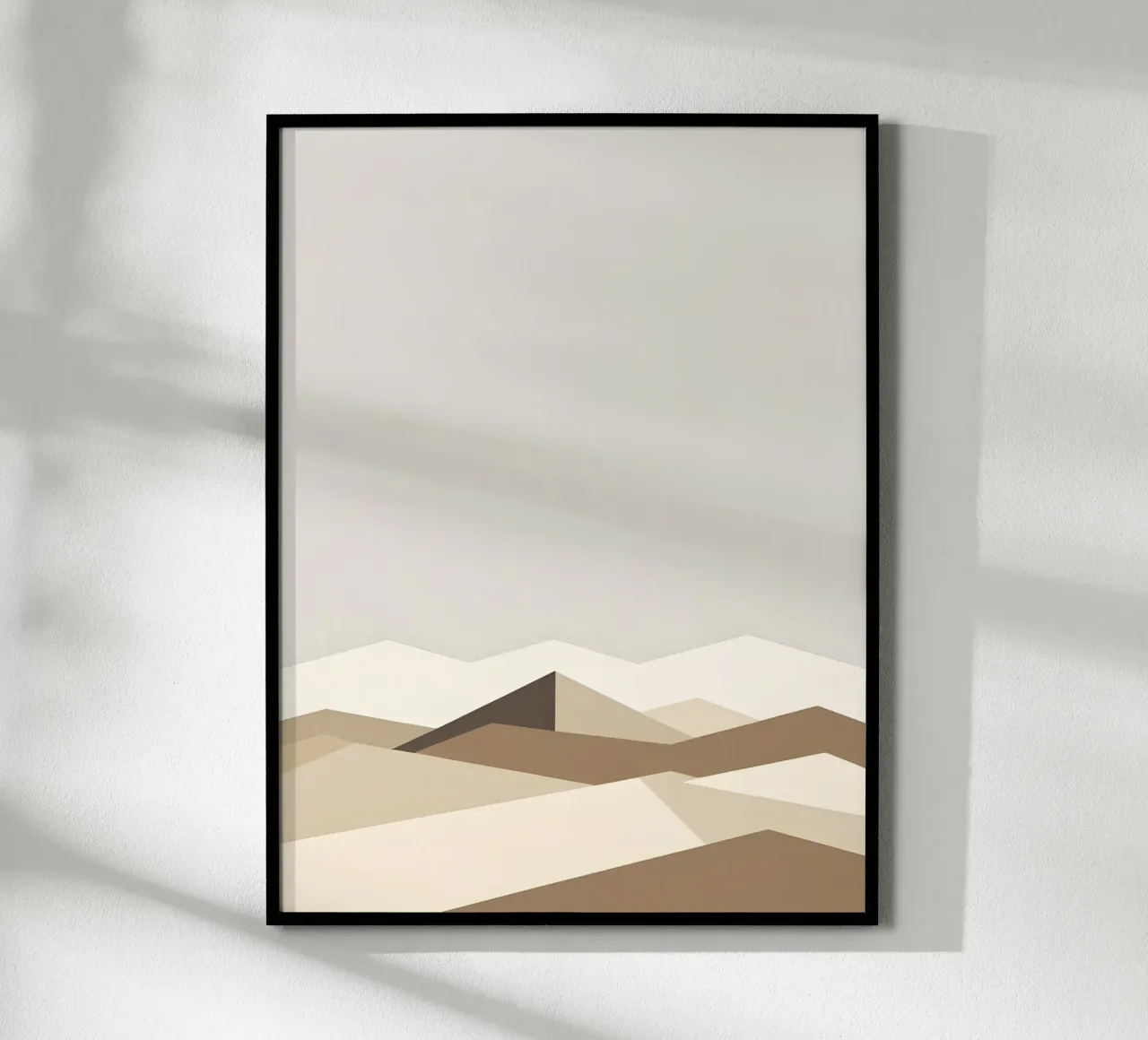 Linea Horizon poster con telaio in alluminio da The Green Room