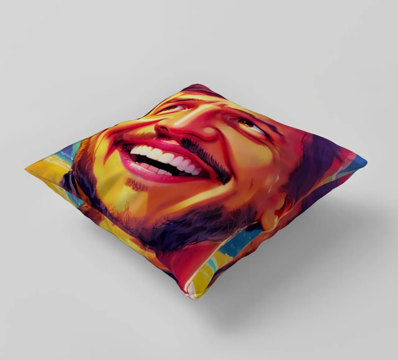 Pedro Pascal Meme Art cuscino da Lootprint