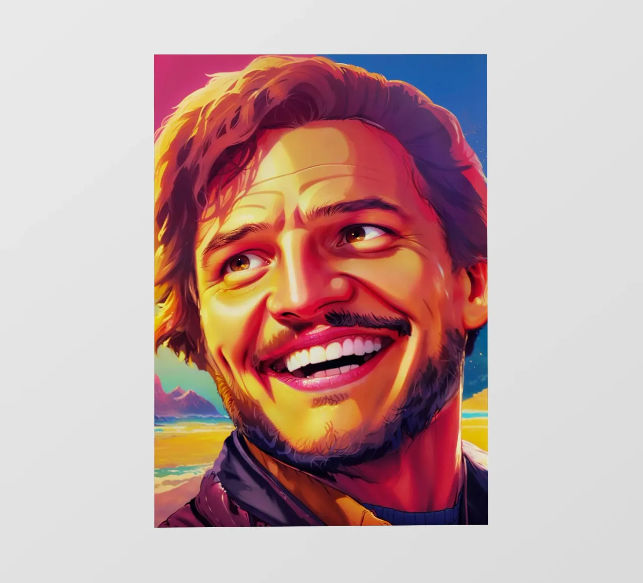 Pedro Pascal Meme Art telo in pvc da Lootprint