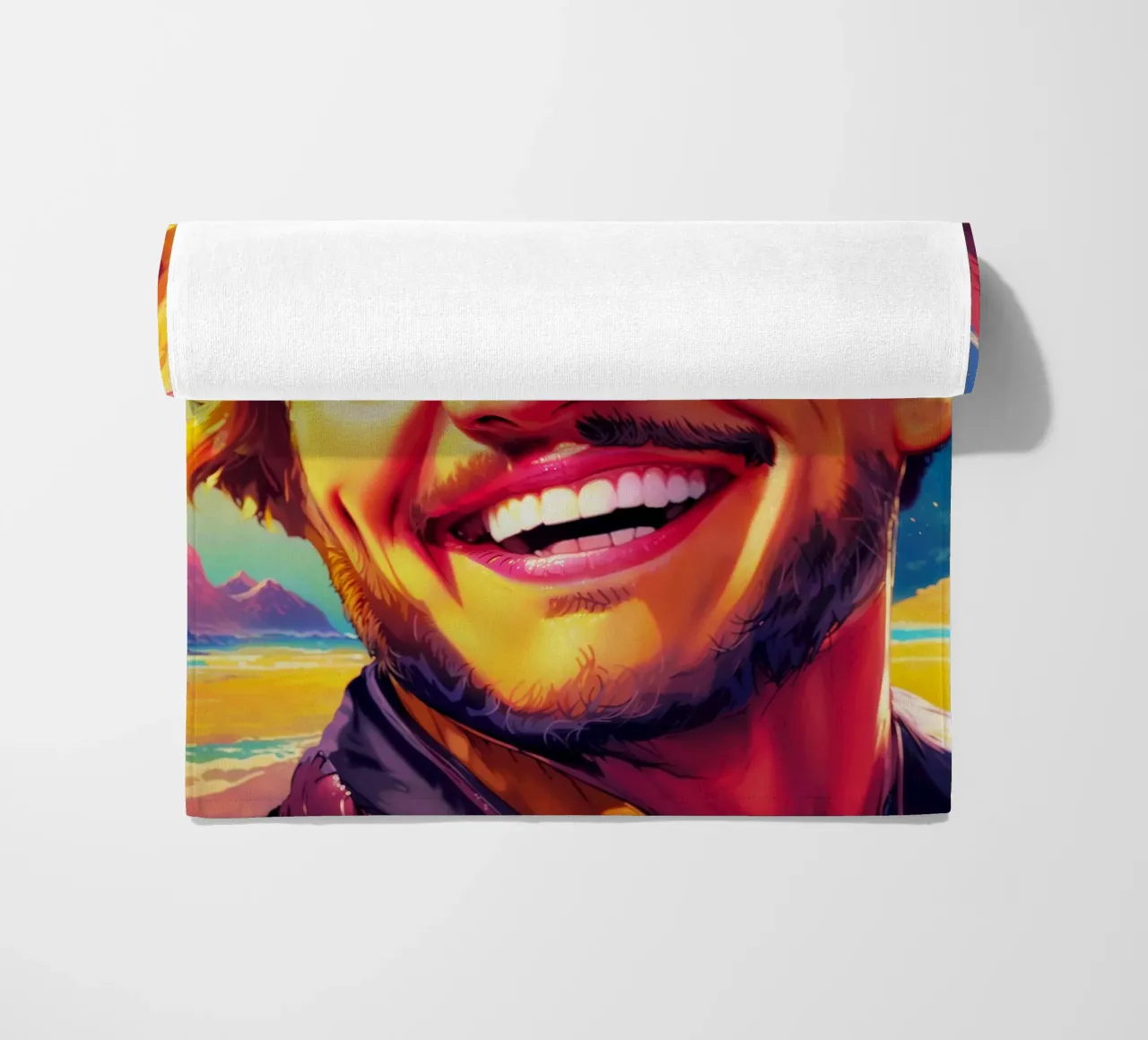 Pedro Pascal Meme Art telo mare da Lootprint