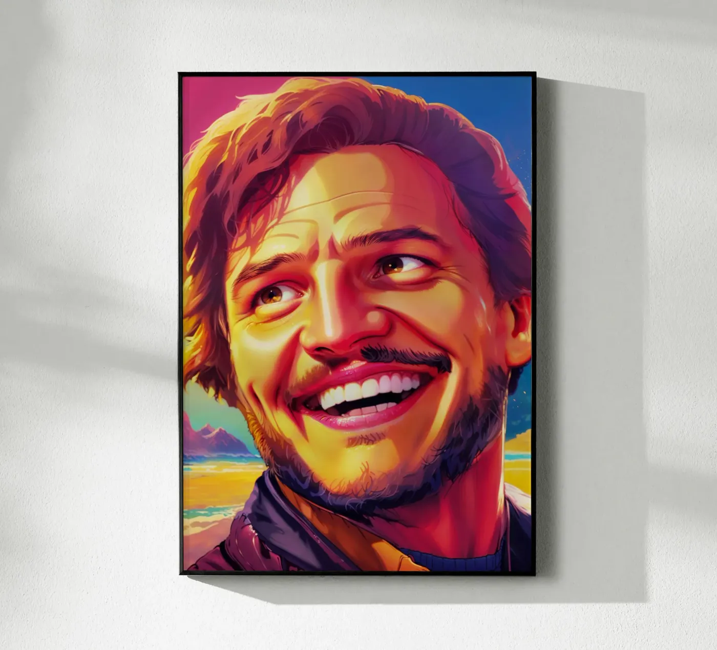 Pedro Pascal Meme Art Acryl-Glas von Lootprint