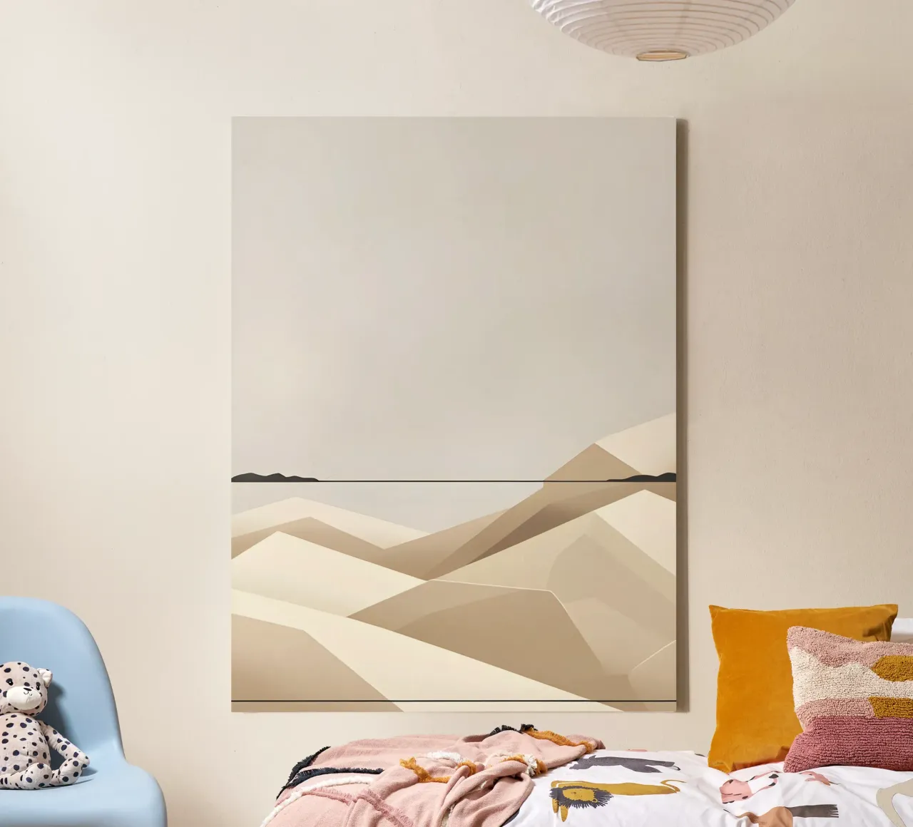 Linea Horizon tela con Cornice a cassetta da The Green Room