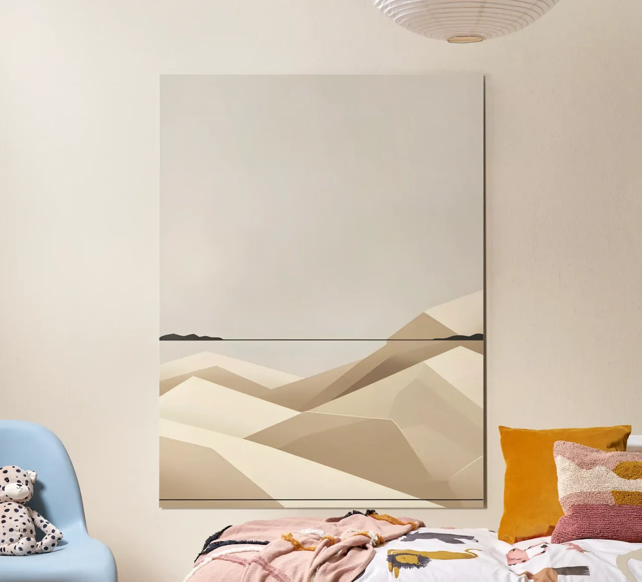 Linea Horizon poster con telaio in plastica da The Green Room